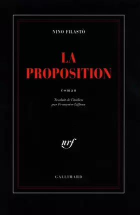 Couverture du produit · La Proposition, modeste proposition