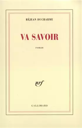 Couverture du produit · Va savoir