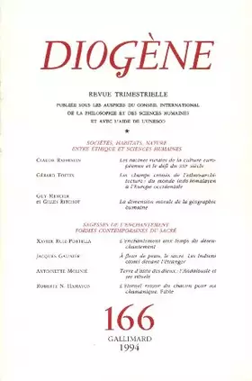 Couverture du produit · Diogène 166