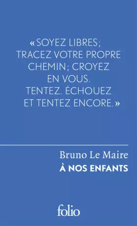 Couverture du produit · À nos enfants