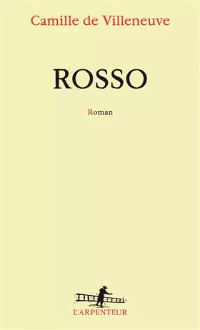 Couverture du produit · Rosso