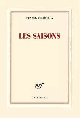 Couverture du produit · Les saisons