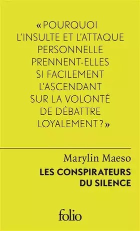 Couverture du produit · Les conspirateurs du silence