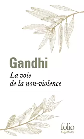 Couverture du produit · La voie de la non-violence