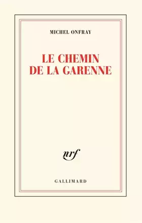 Couverture du produit · Le chemin de la Garenne