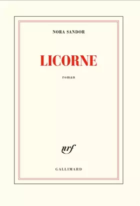 Couverture du produit · Licorne