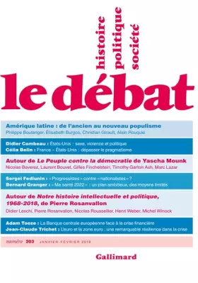 Couverture du produit · Le Débat