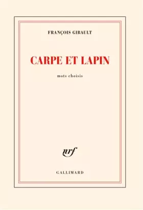 Couverture du produit · Carpe et lapin