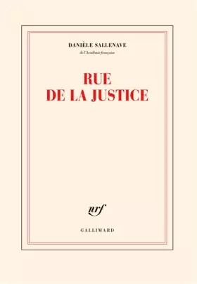 Couverture du produit · Rue de la Justice