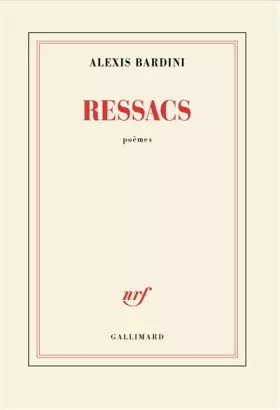 Couverture du produit · Ressacs