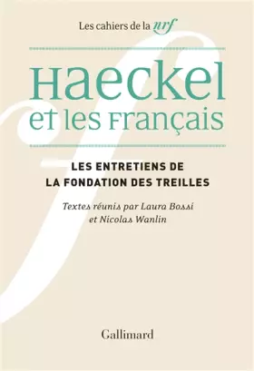 Couverture du produit · Haeckel et les Français: Réception, interprétations et malentendus