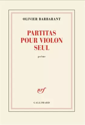 Couverture du produit · Partitas pour violon seul