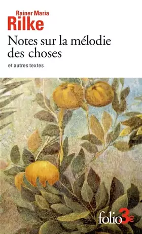 Couverture du produit · Notes sur la mélodie des choses et autres textes