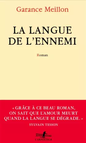Couverture du produit · La langue de l'ennemi