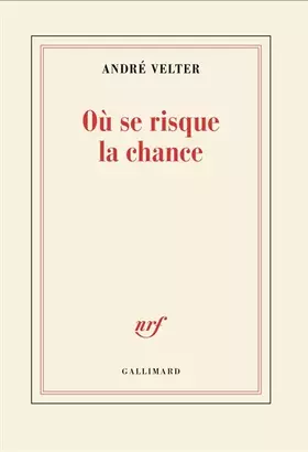 Couverture du produit · Où se risque la chance