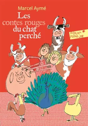 Couverture du produit · Les contes rouges du chat perché - Folio Junior - A partir de 9 ans