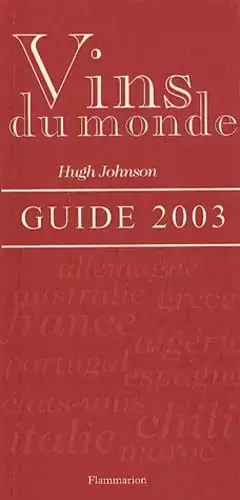 Couverture du produit · Vins du monde - Guide 2003