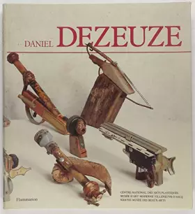 Couverture du produit · Daniel dezeuze