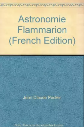 Couverture du produit · Astronomie Flammarion