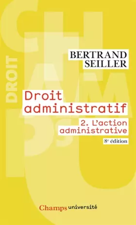 Couverture du produit · L'action administrative