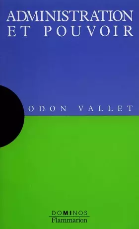 Couverture du produit · Administration et pouvoir