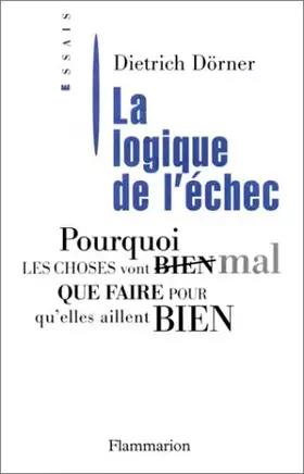 Couverture du produit · La logique de l'échec
