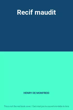 Couverture du produit · Recif maudit