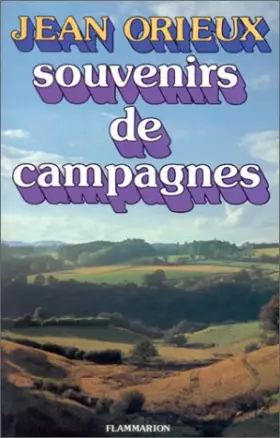 Couverture du produit · Souvenirs de campagnes