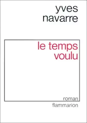 Couverture du produit · Le Temps voulu