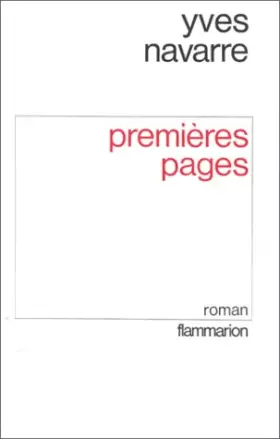 Couverture du produit · Premières pages