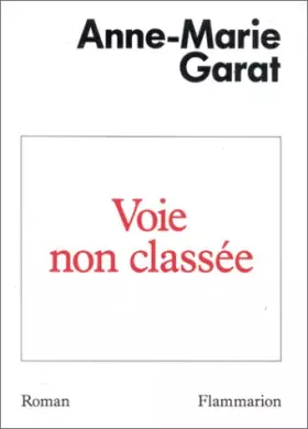 Couverture du produit · La voie non classée