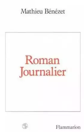 Couverture du produit · Roman journalier