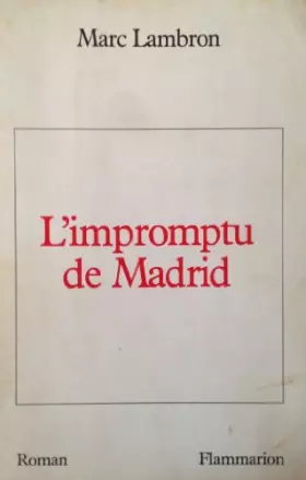 Couverture du produit · L'Impromptu de Madrid