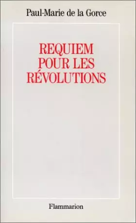 Couverture du produit · Requiem pour les révolutions