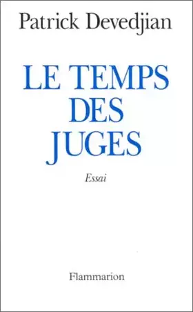 Couverture du produit · Le temps des juges