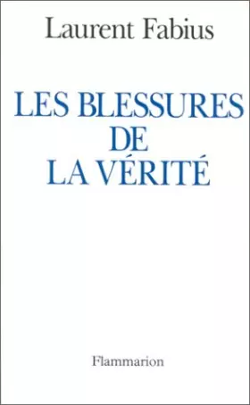 Couverture du produit · Les blessures de la vérité