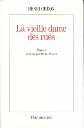 Couverture du produit · La Vieille Dame des rues