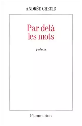 Couverture du produit · Par-delà les mots