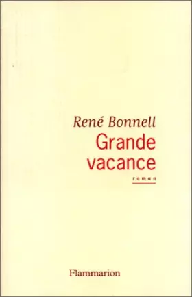 Couverture du produit · Grande vacance