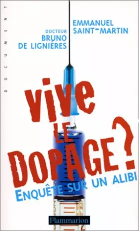 Couverture du produit · Vive le dopage