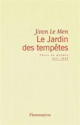 Couverture du produit · Le Jardin des tempêtes