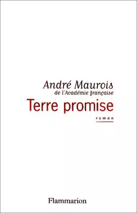 Couverture du produit · Terre promise
