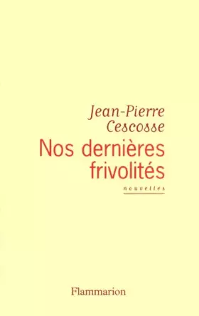 Couverture du produit · Nos dernières frivolités