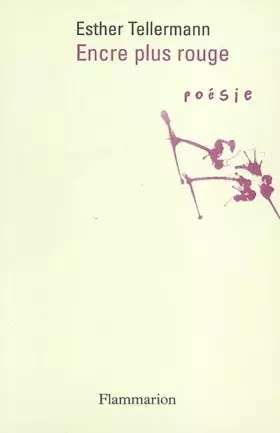 Couverture du produit · Encre plus rouge