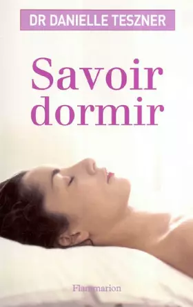 Couverture du produit · Savoir dormir