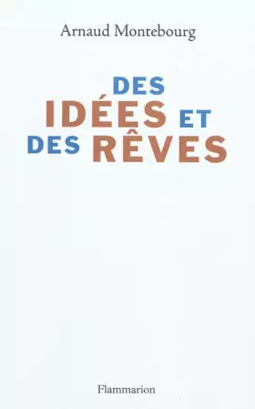 Couverture du produit · Des idées et des rêves
