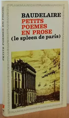 Couverture du produit · Petits poemes en prose (le spleen de paris)