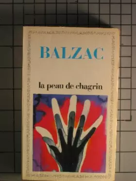 Couverture du produit · LA PEAU DE CHAGRIN