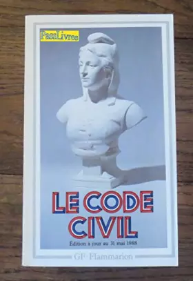 Couverture du produit · LE CODE CIVIL