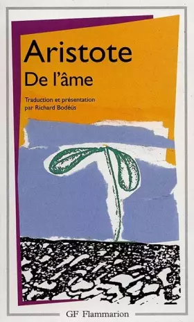 Couverture du produit · De l'âme